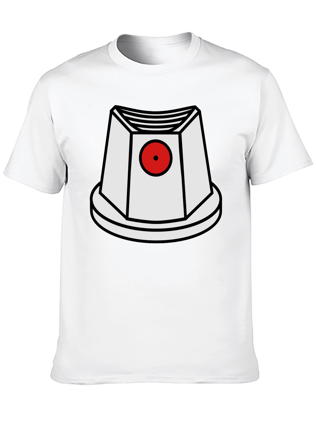 Funky Graphic Tee - Spray Paint Cap Design