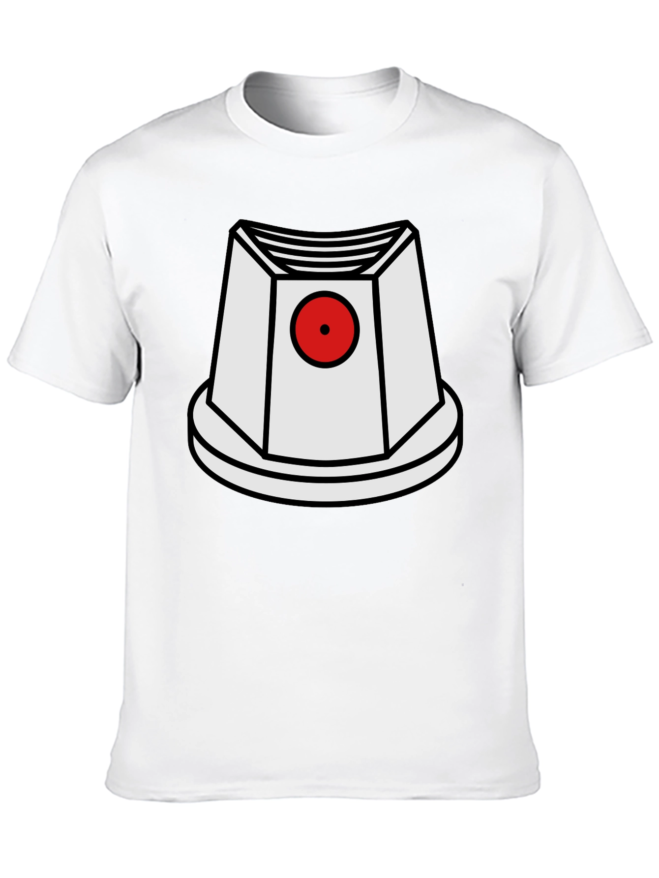 Funky Graphic Tee - Spray Paint Cap Design