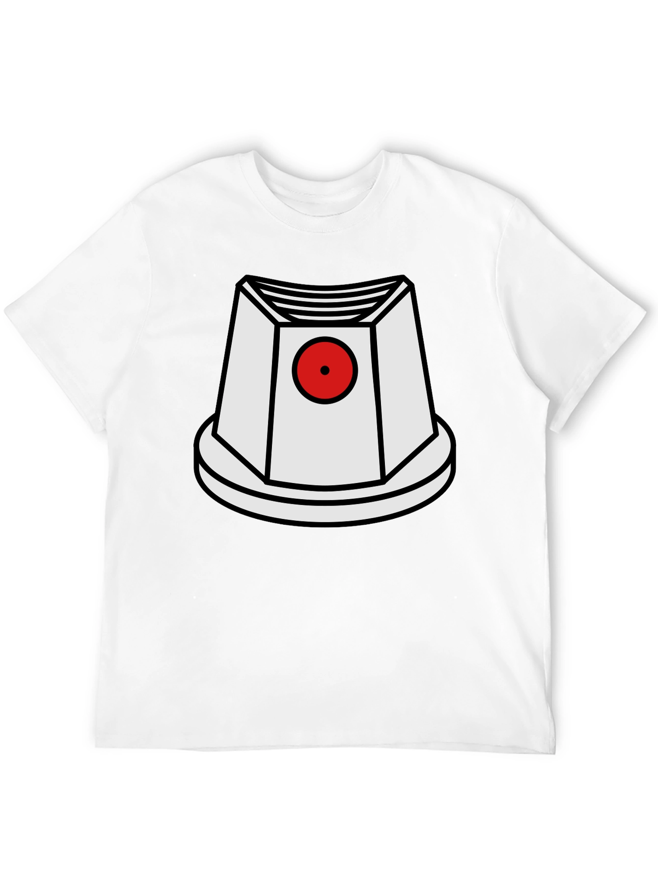 Funky Graphic Tee - Spray Paint Cap Design
