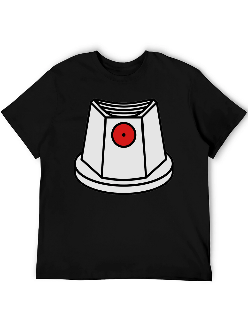 Funky Graphic Tee - Spray Paint Cap Design