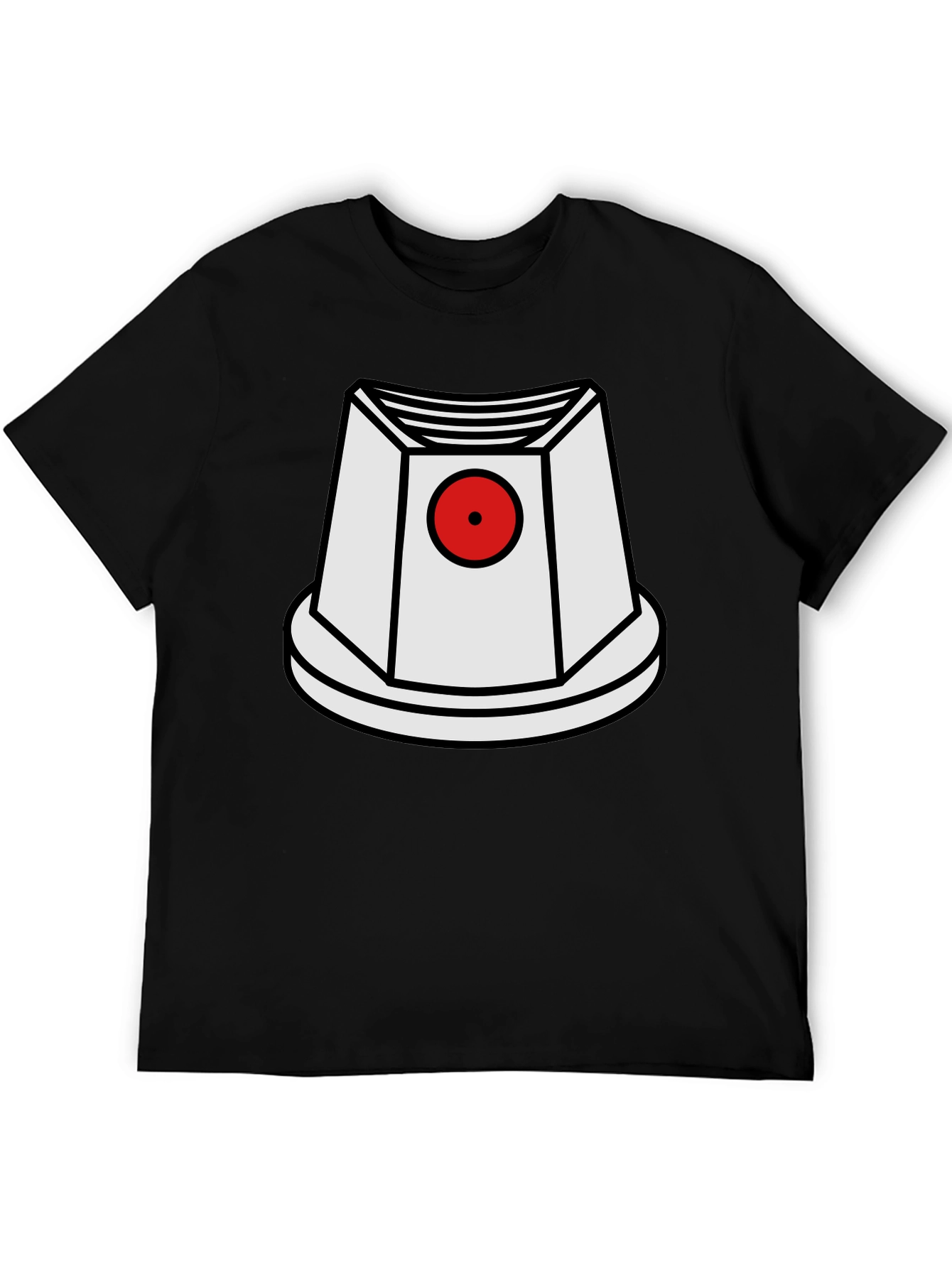 Funky Graphic Tee - Spray Paint Cap Design