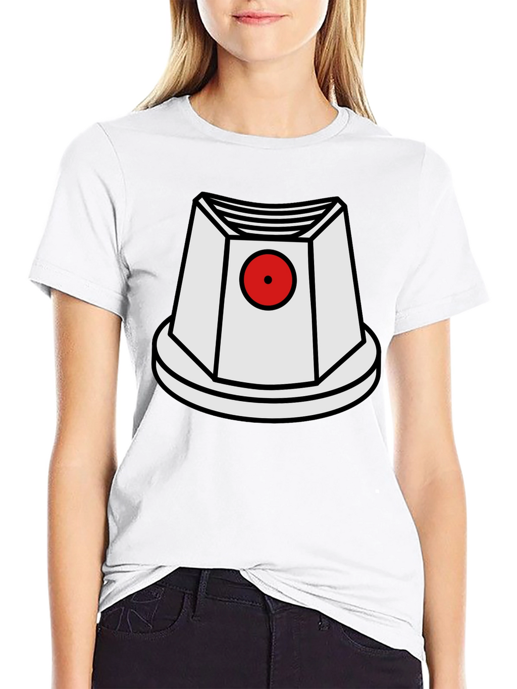Funky Graphic Tee - Spray Paint Cap Design