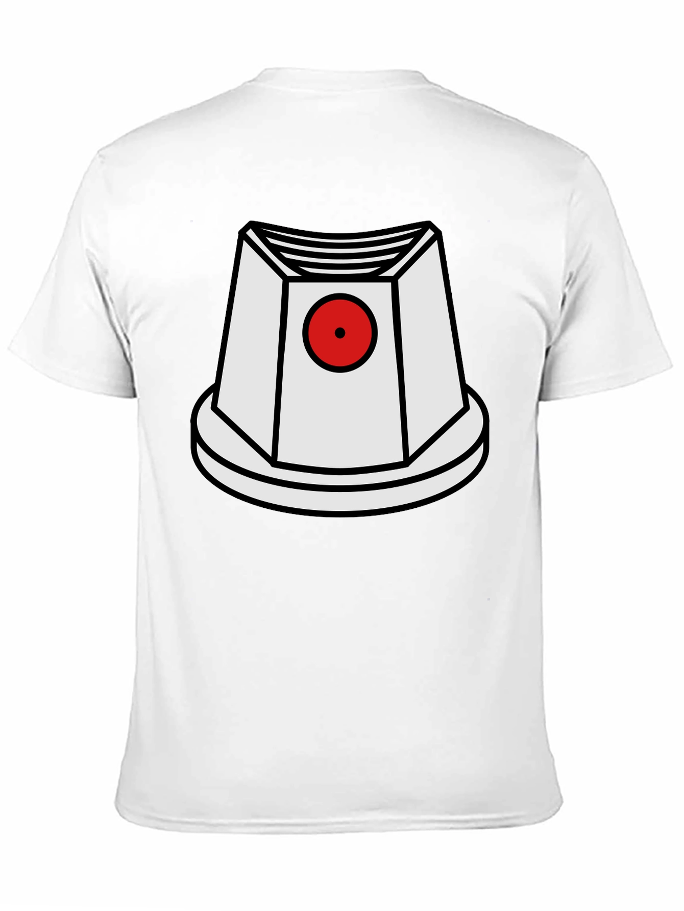 Funky Graphic Tee - Spray Paint Cap Design