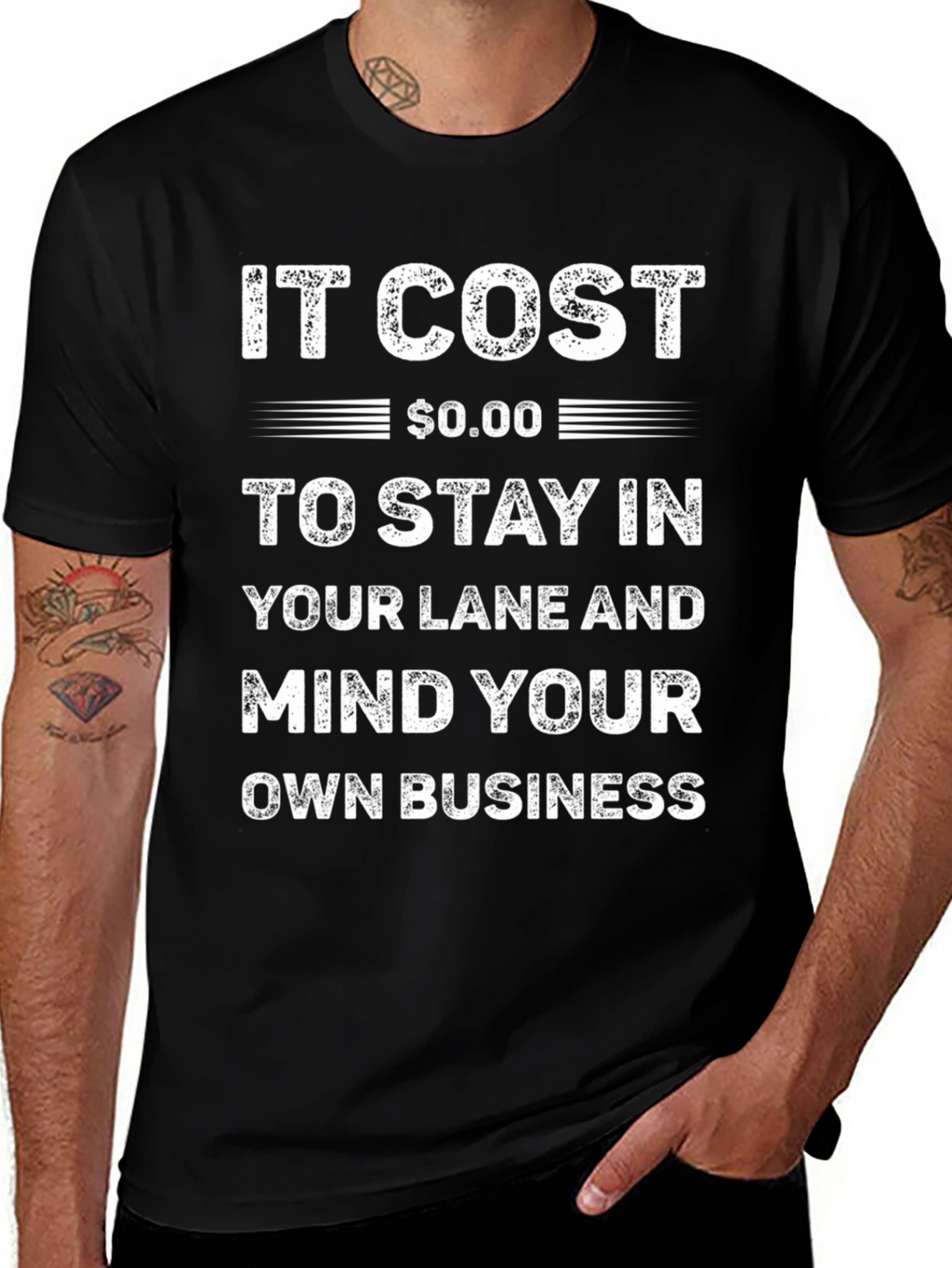 It Cost $0.00 Mind Your Own Business T-Shirt
