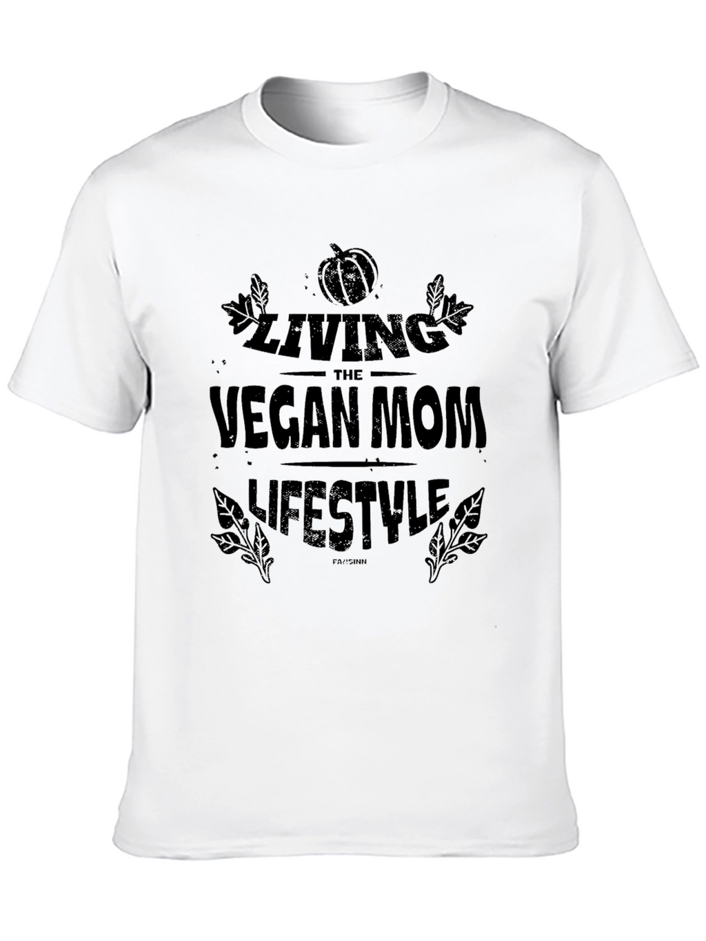 Vegan Mom Lifestyle T-Shirt - Black Tee