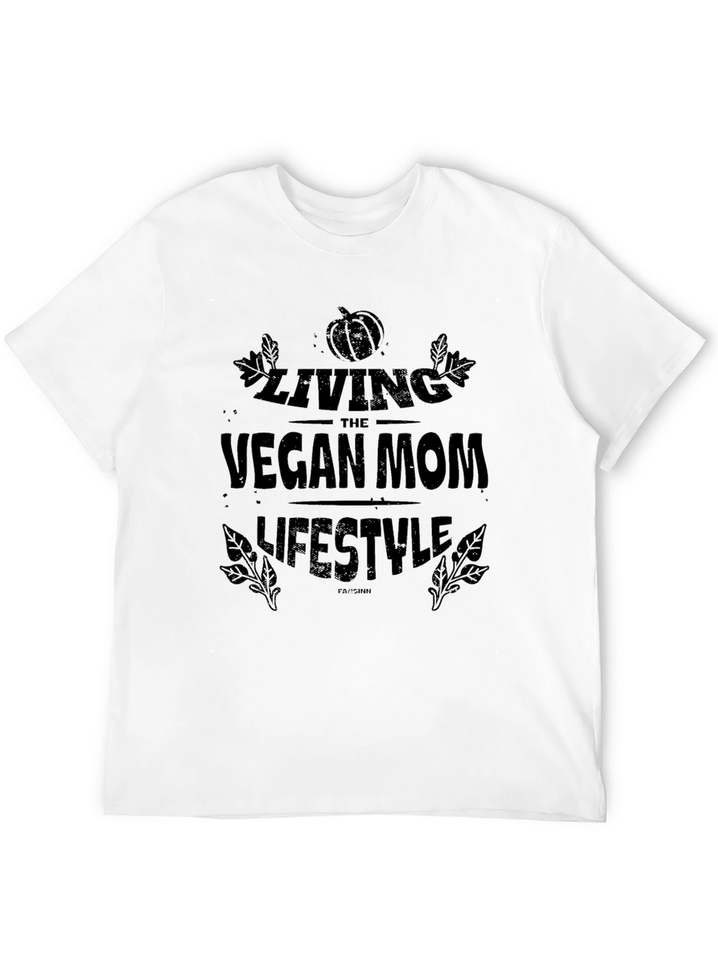 Vegan Mom Lifestyle T-Shirt - Black Tee