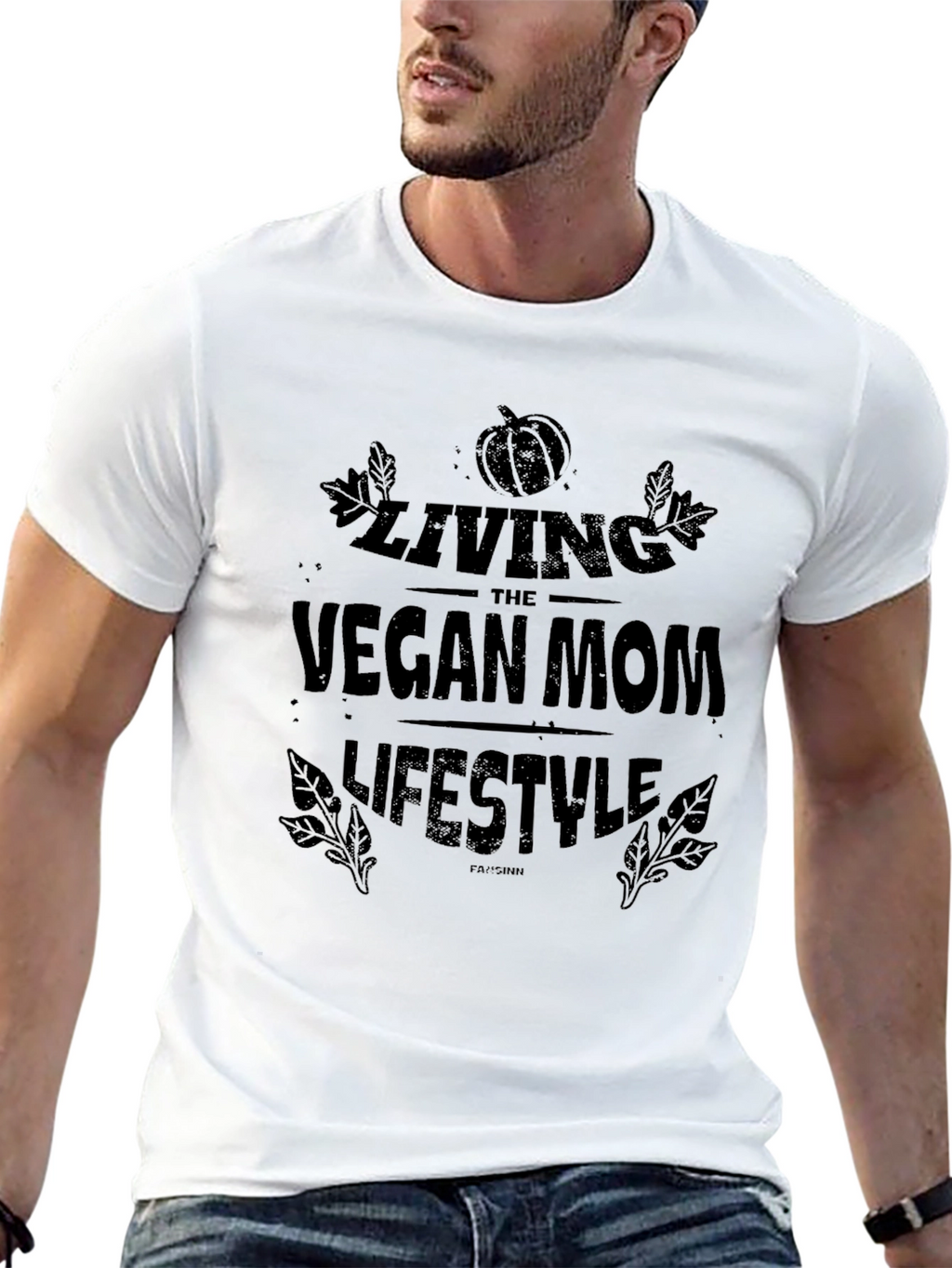 Vegan Mom Lifestyle T-Shirt - Black Tee