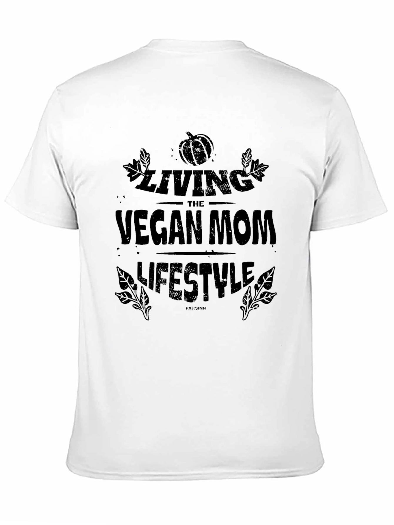 Vegan Mom Lifestyle T-Shirt - Black Tee