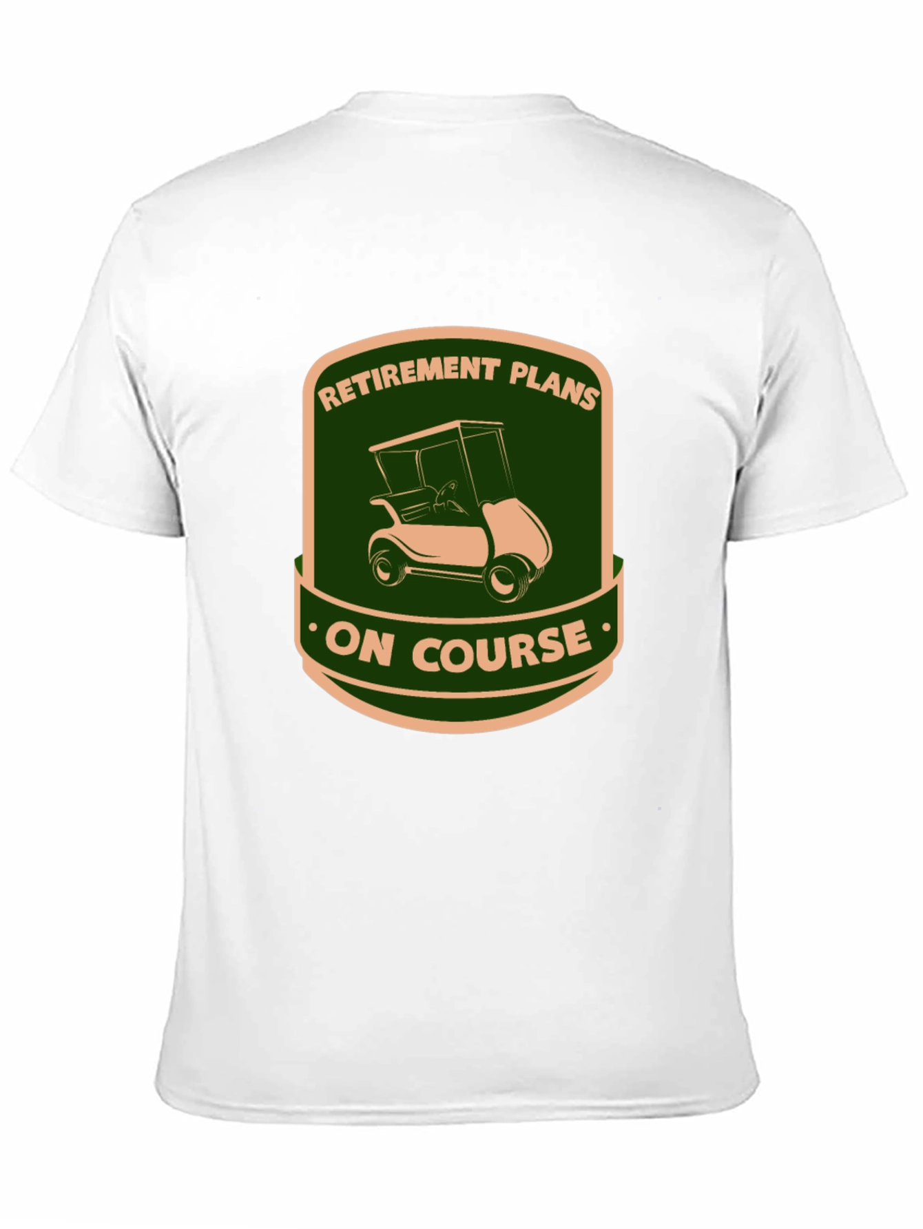 Retirement Plans Golf Cart T-Shirt