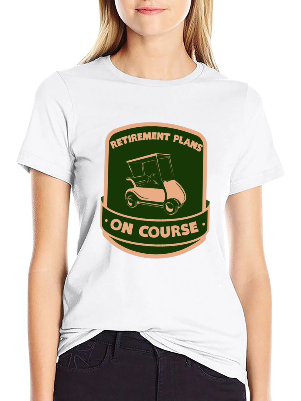 Retirement Plans Golf Cart T-Shirt