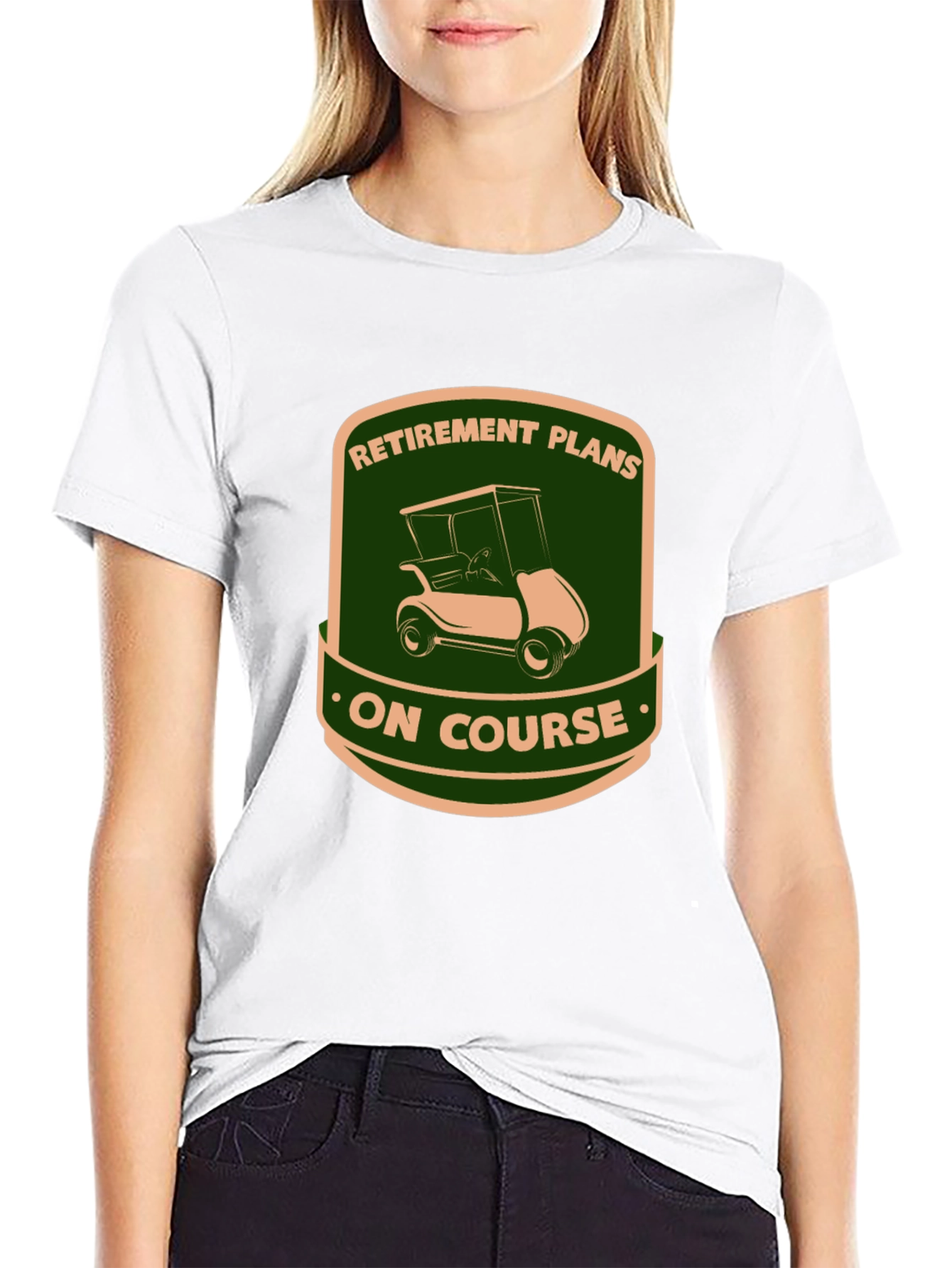 Retirement Plans Golf Cart T-Shirt