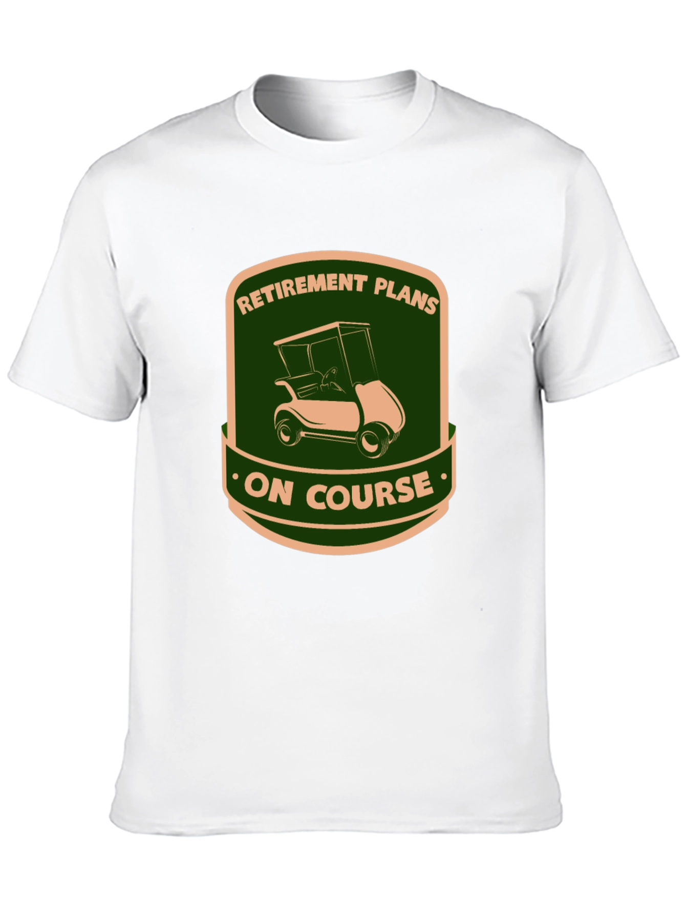 Retirement Plans Golf Cart T-Shirt
