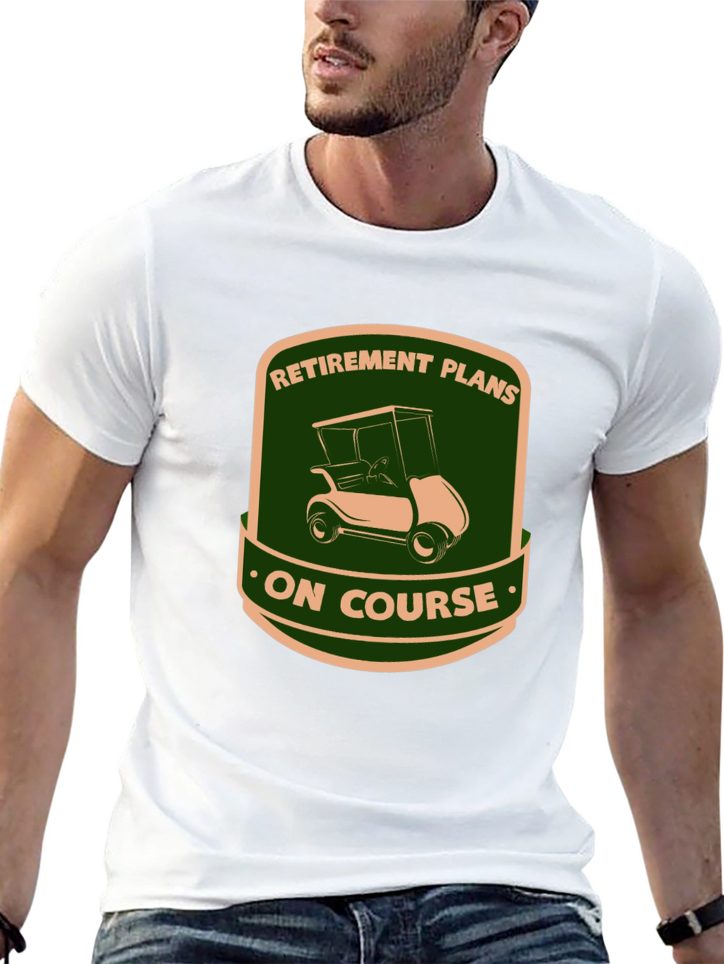 Retirement Plans Golf Cart T-Shirt