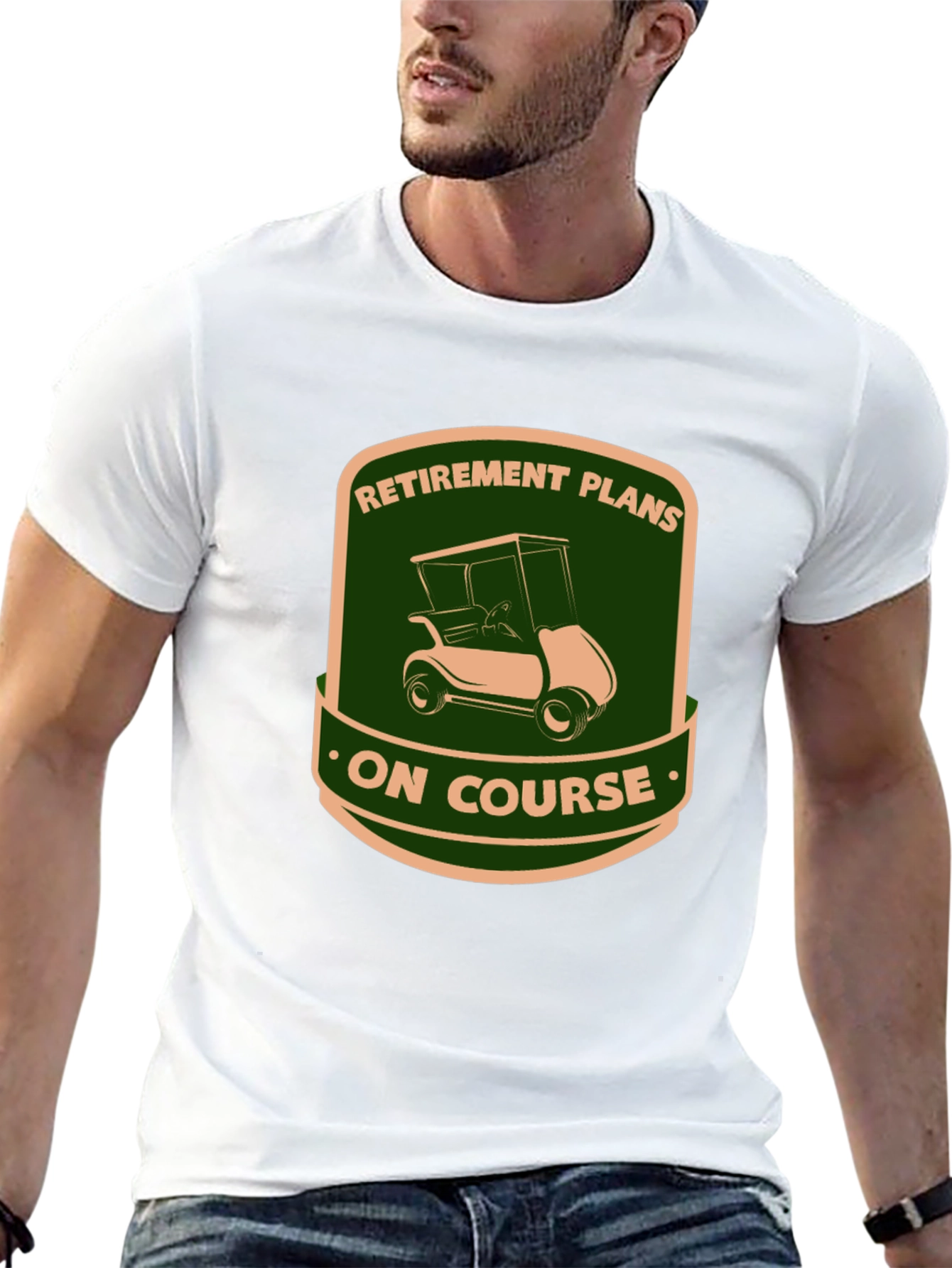 Retirement Plans Golf Cart T-Shirt