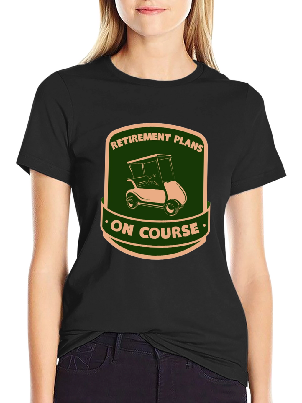 Retirement Plans Golf Cart T-Shirt