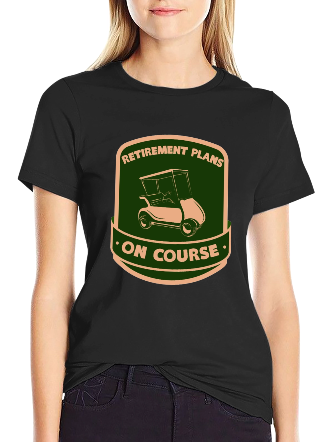 Retirement Plans Golf Cart T-Shirt