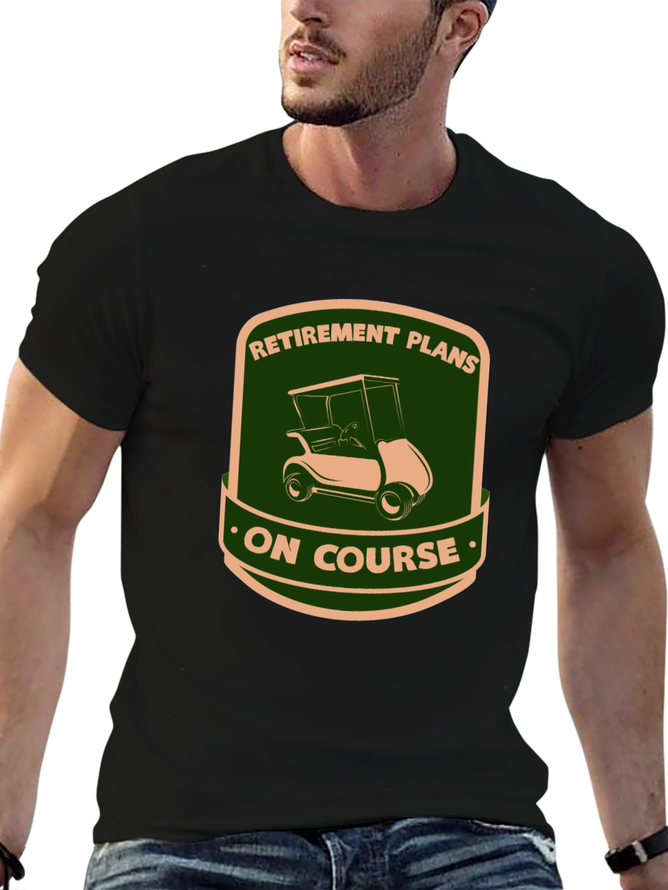 Retirement Plans Golf Cart T-Shirt