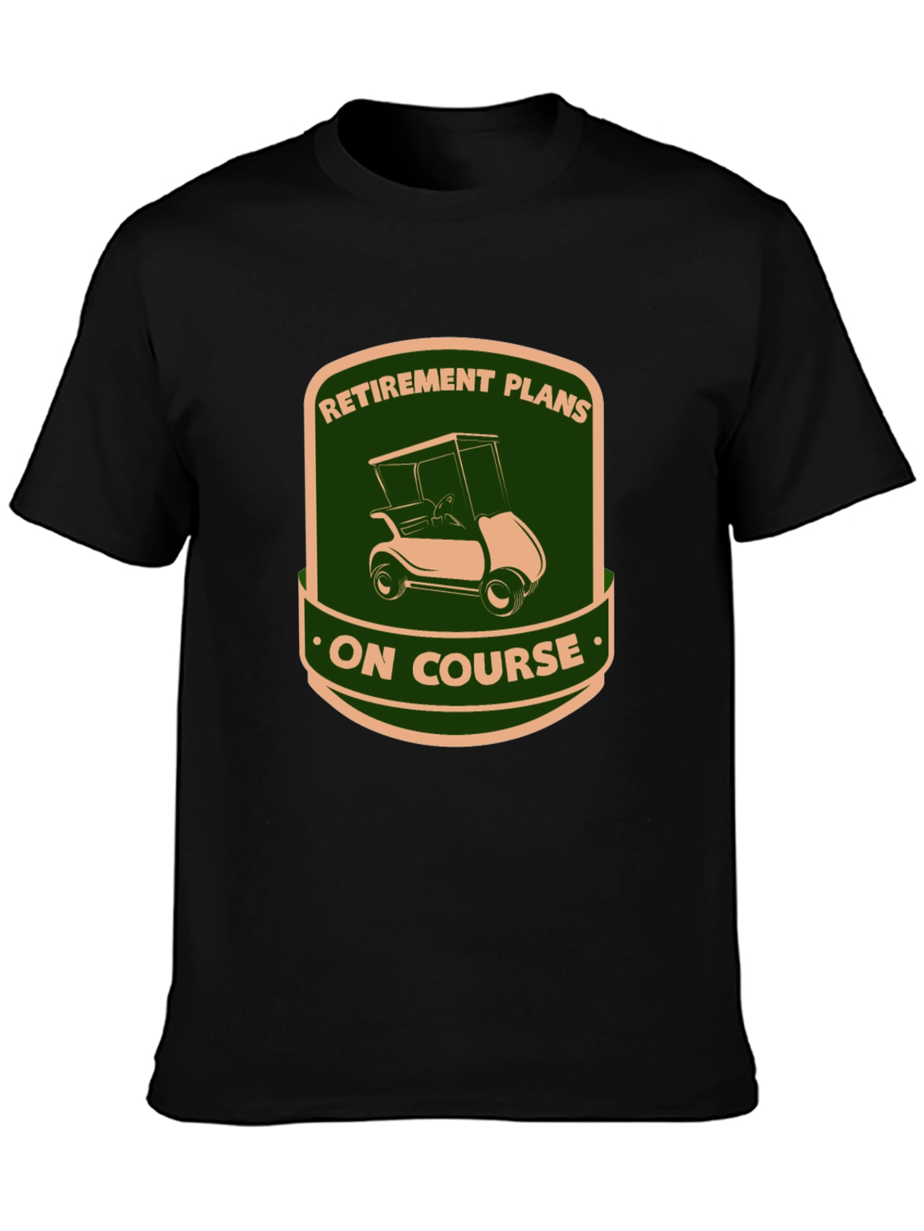 Retirement Plans Golf Cart T-Shirt