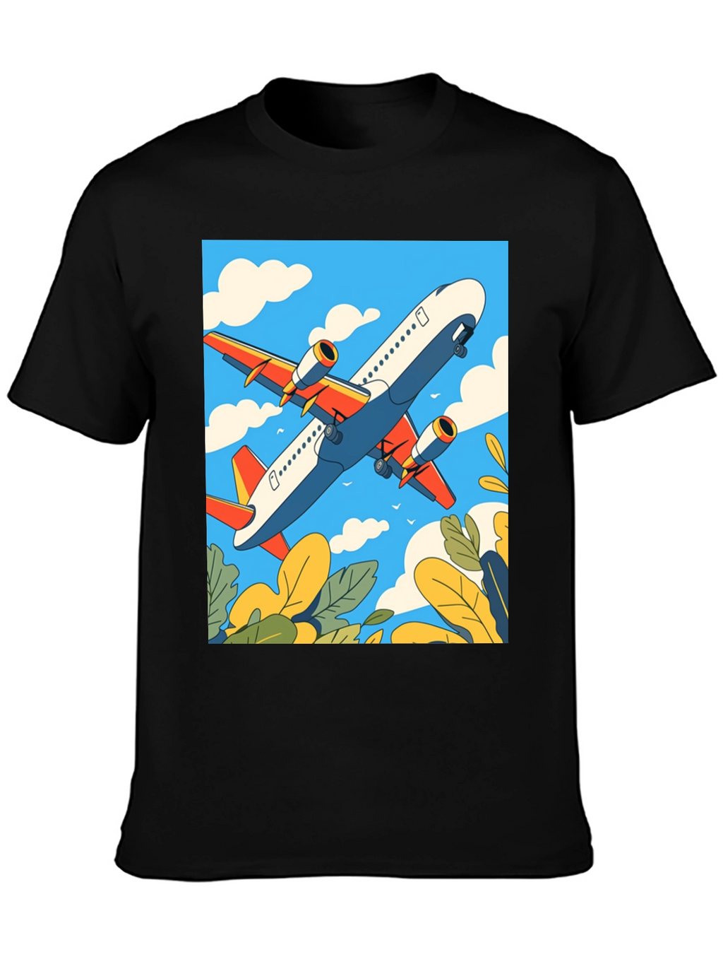 Airplane Graphic Tee - Sky High Style