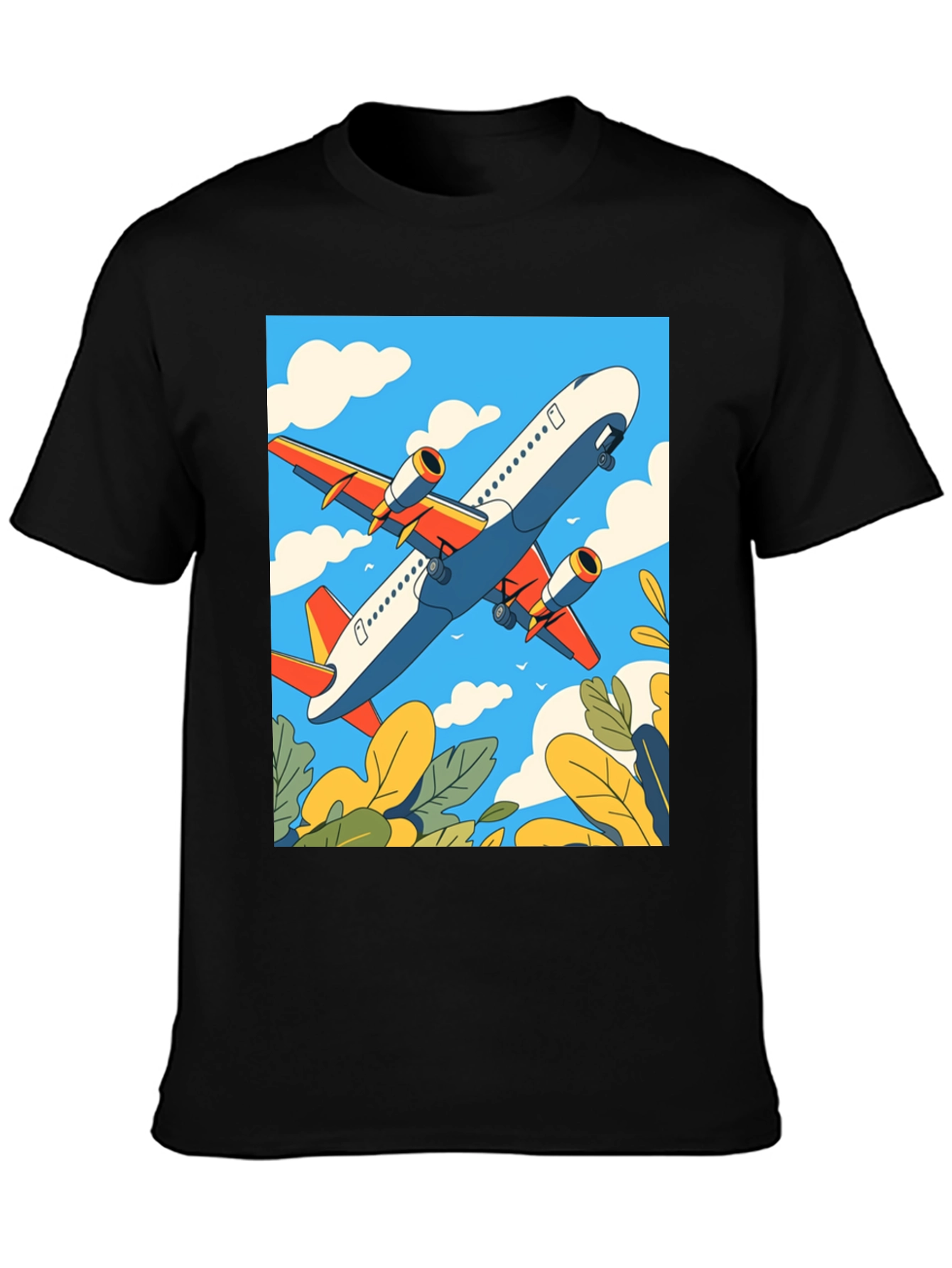 Airplane Graphic Tee - Sky High Style