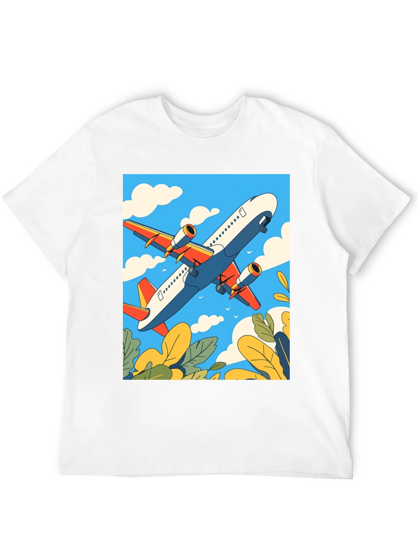 Airplane Graphic Tee - Sky High Style