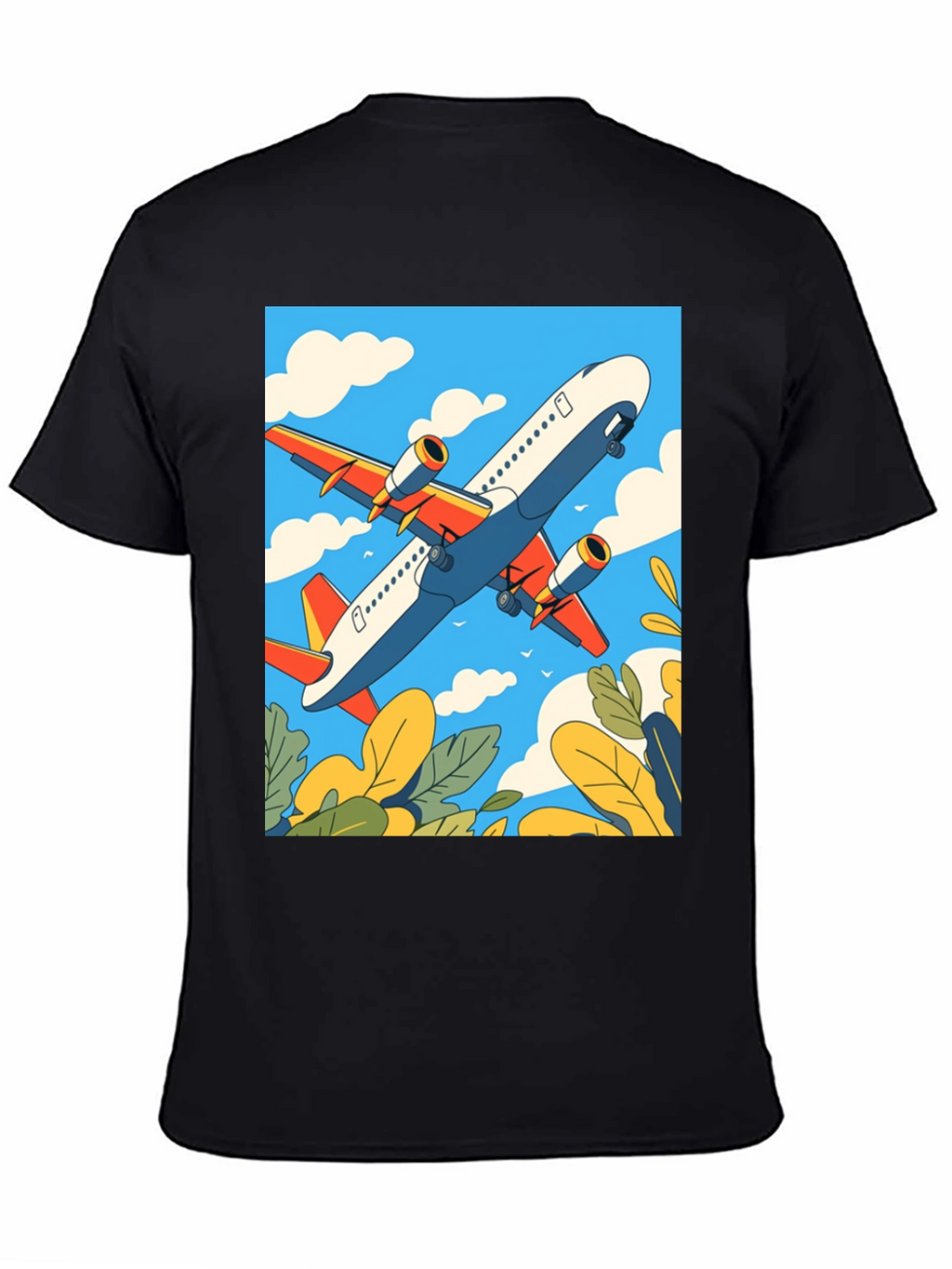 Airplane Graphic Tee - Sky High Style