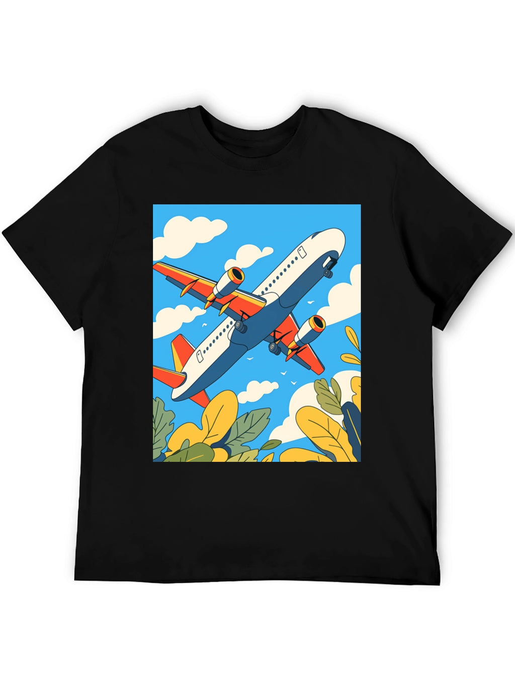 Airplane Graphic Tee - Sky High Style