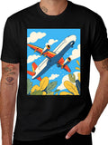 Airplane Graphic Tee - Sky High Style