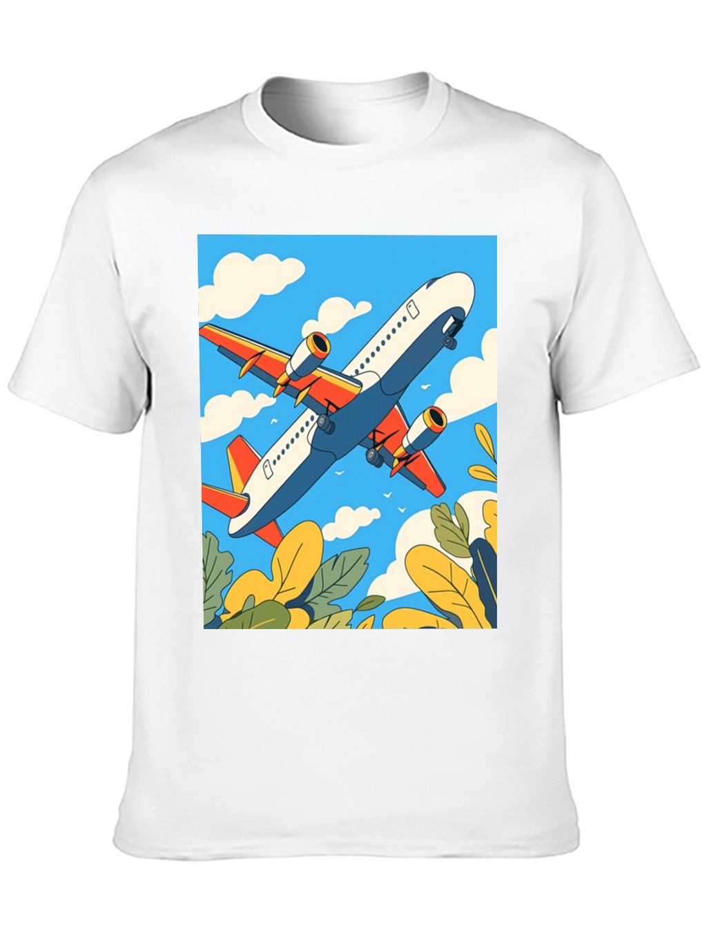 Airplane Graphic Tee - Sky High Style
