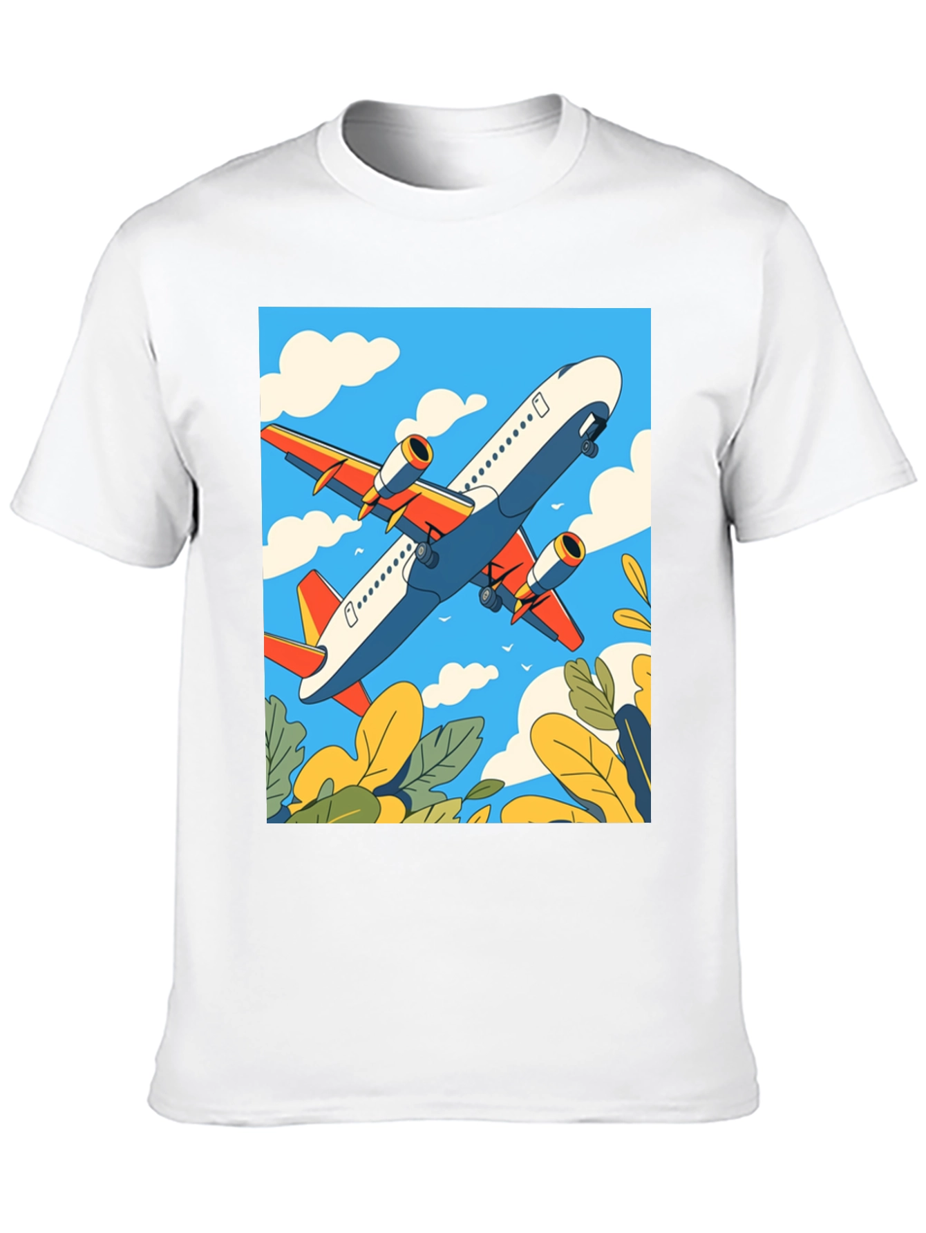 Airplane Graphic Tee - Sky High Style
