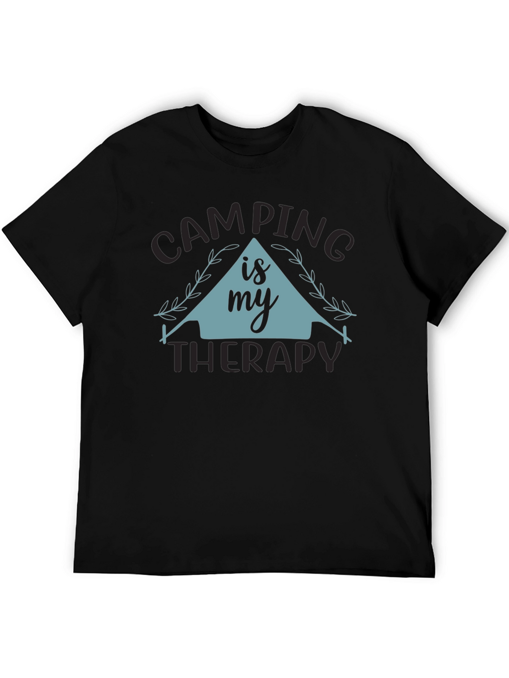 Camping is My Therapy Graphic Tee