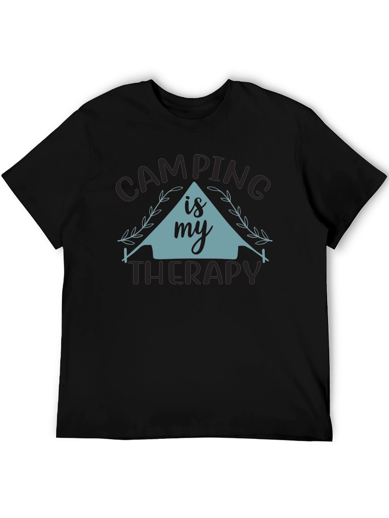 Camping is My Therapy Graphic Tee