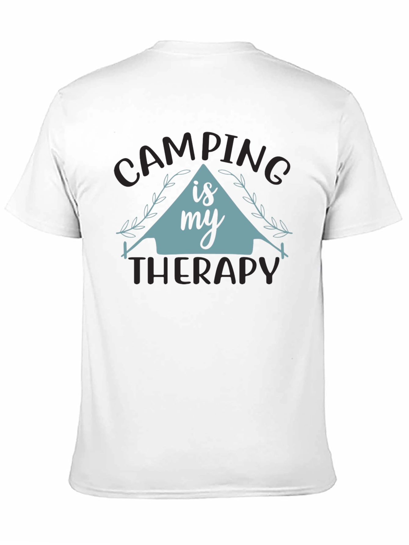 Camping is My Therapy Graphic Tee