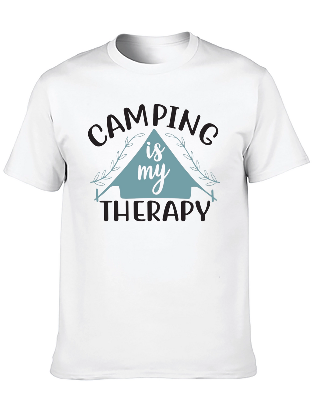 Camping is My Therapy Graphic Tee