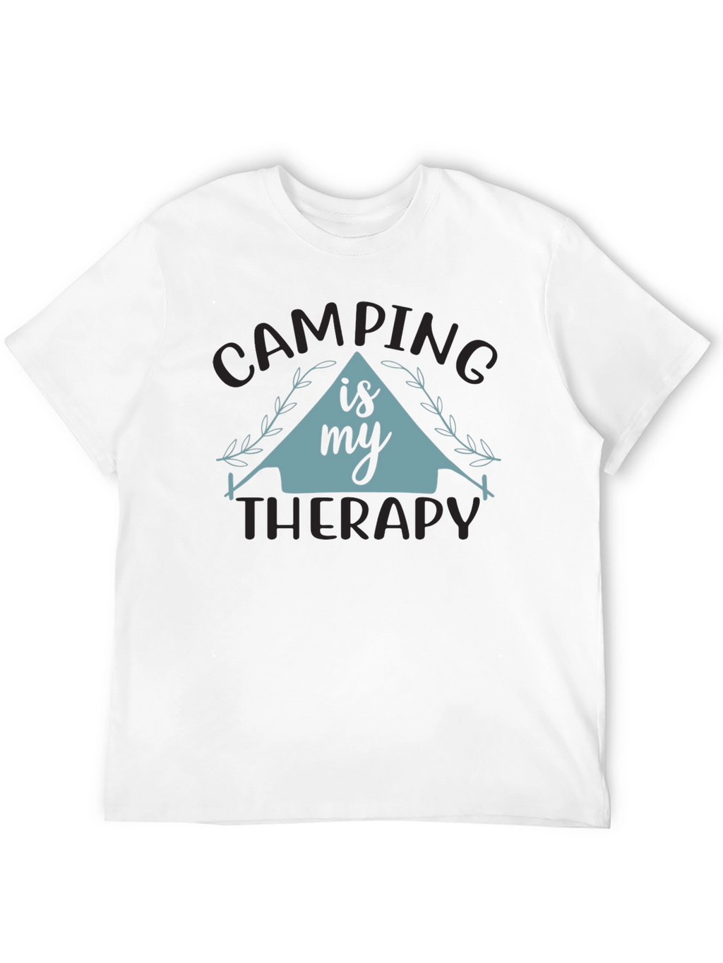 Camping is My Therapy Graphic Tee