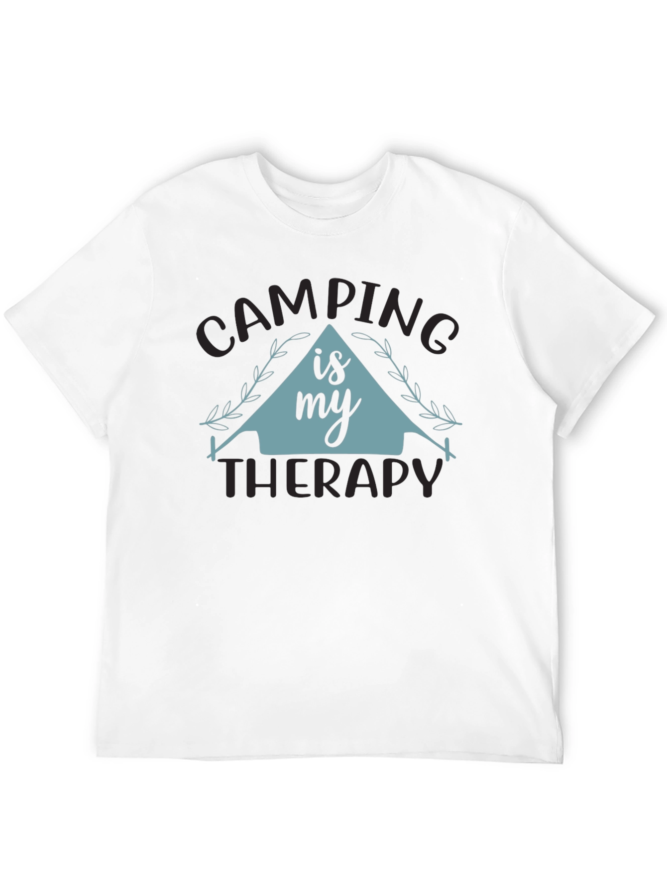 Camping is My Therapy Graphic Tee