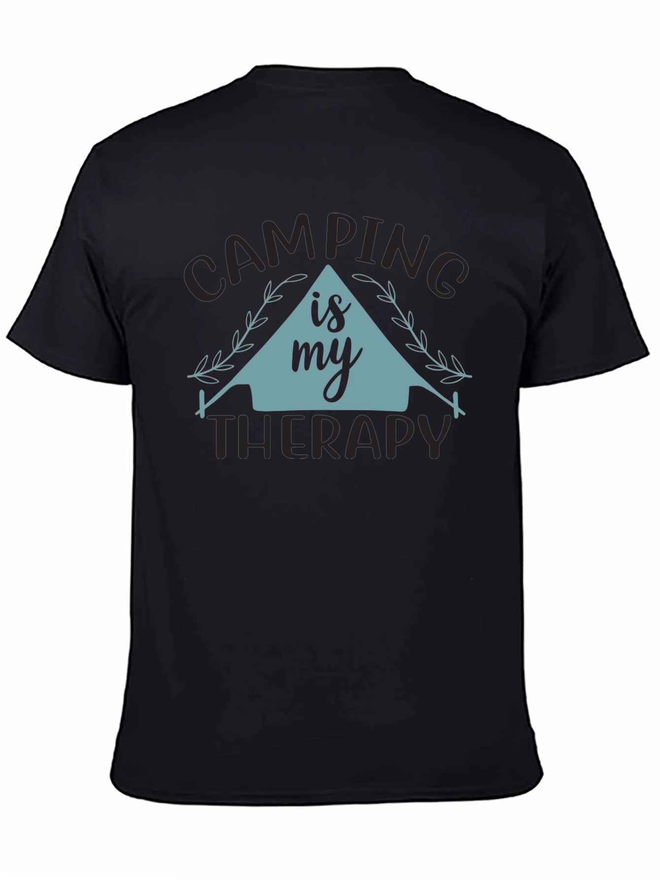 Camping is My Therapy Graphic Tee