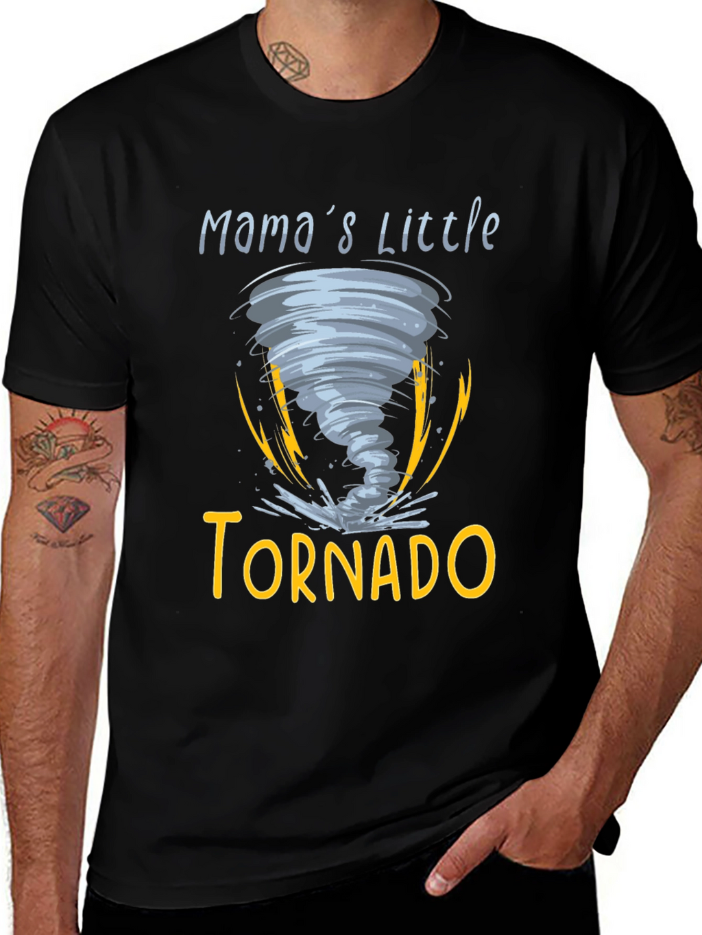 Mamas Little Tornado Graphic T-Shirt