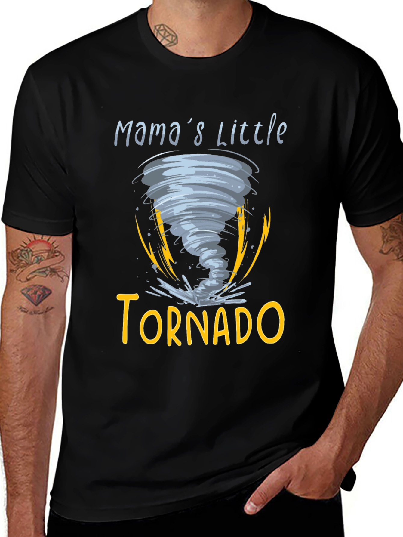 Mamas Little Tornado Graphic T-Shirt