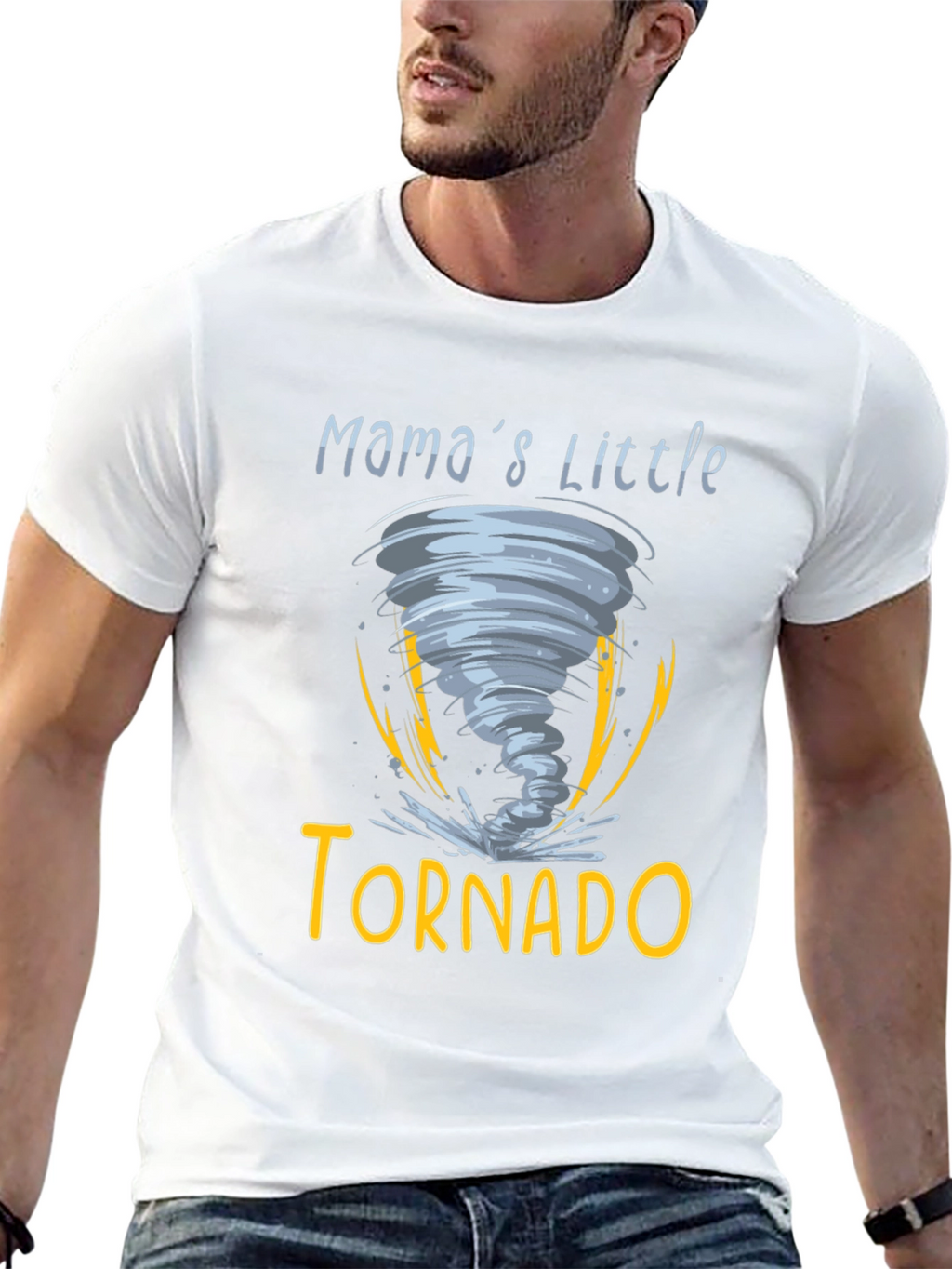 Mamas Little Tornado Graphic T-Shirt