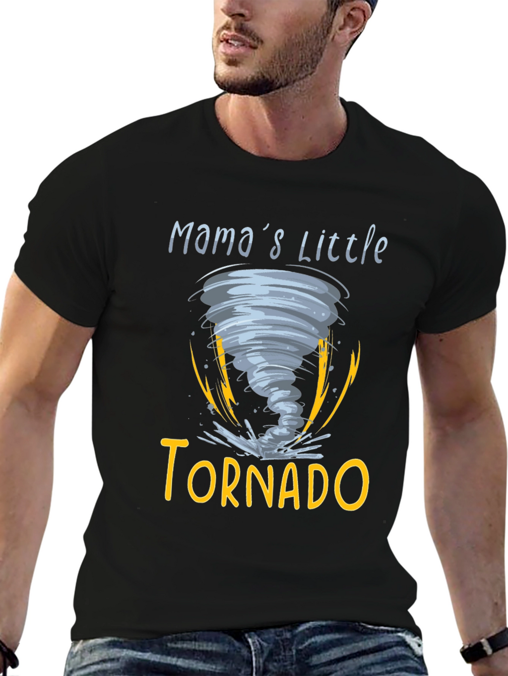 Mamas Little Tornado Graphic T-Shirt
