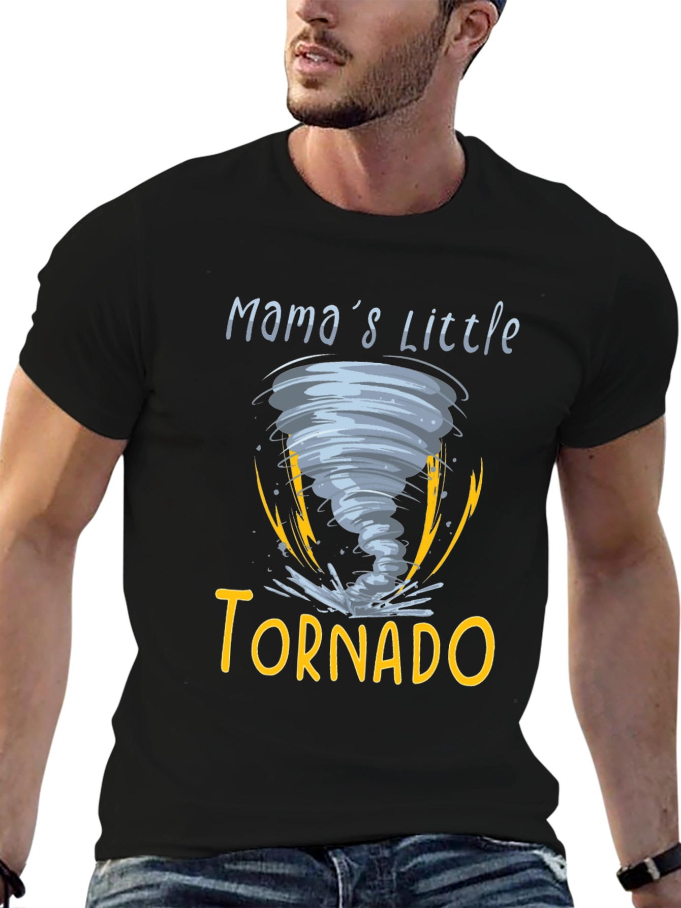 Mamas Little Tornado Graphic T-Shirt