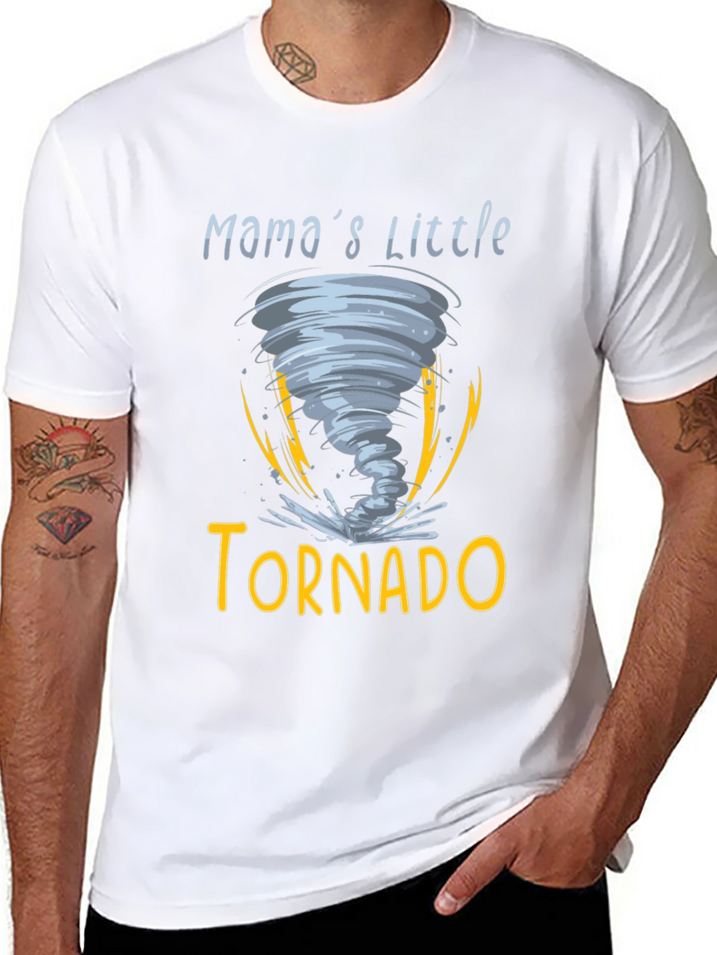 Mamas Little Tornado Graphic T-Shirt