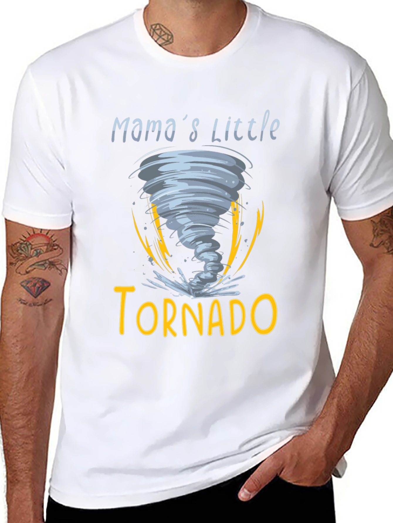 Mamas Little Tornado Graphic T-Shirt