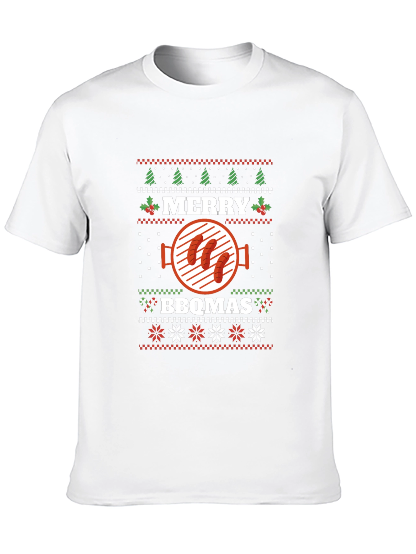 Merry BBQmas Christmas Grill T-Shirt