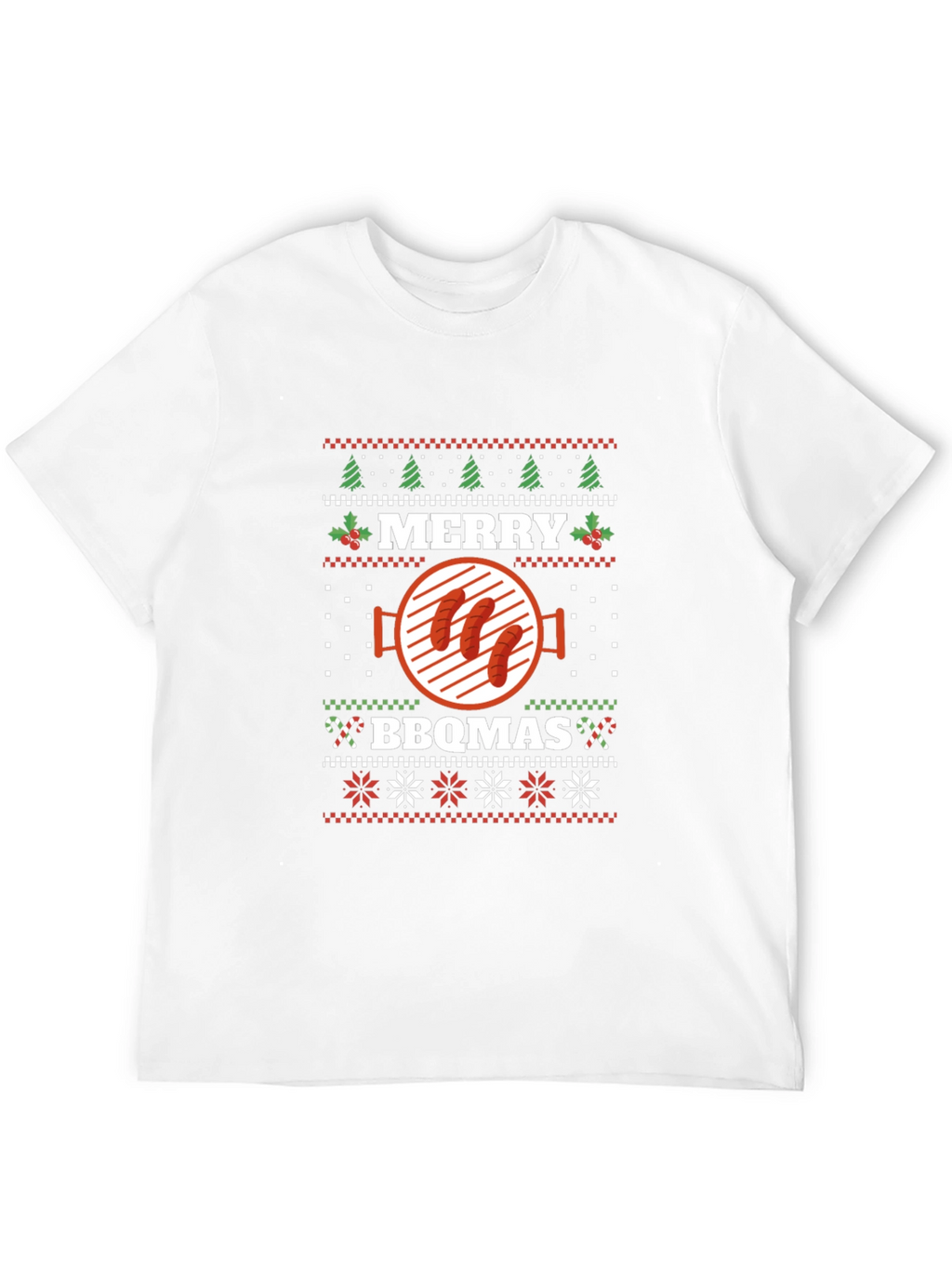 Merry BBQmas Christmas Grill T-Shirt