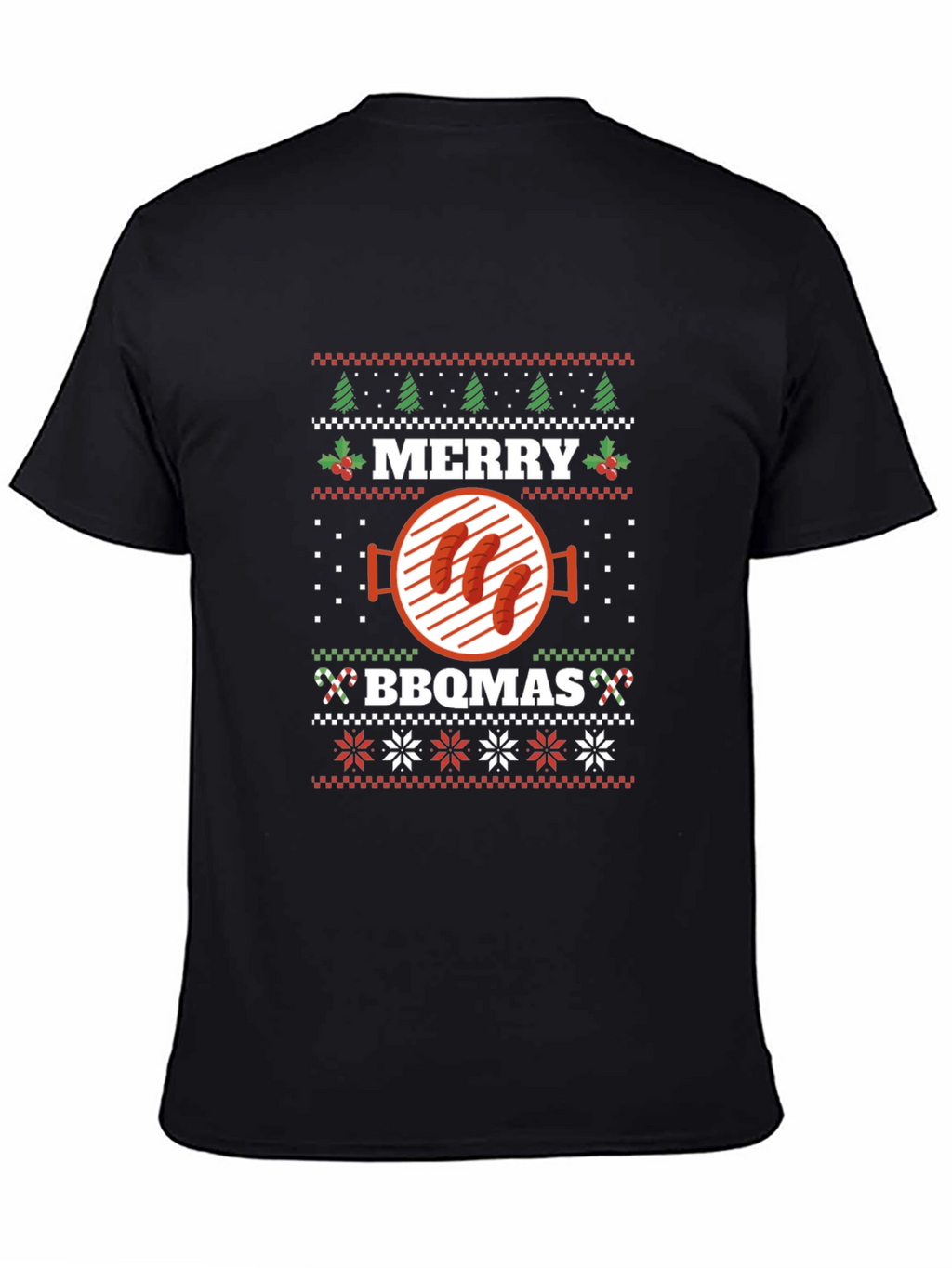 Merry BBQmas Christmas Grill T-Shirt