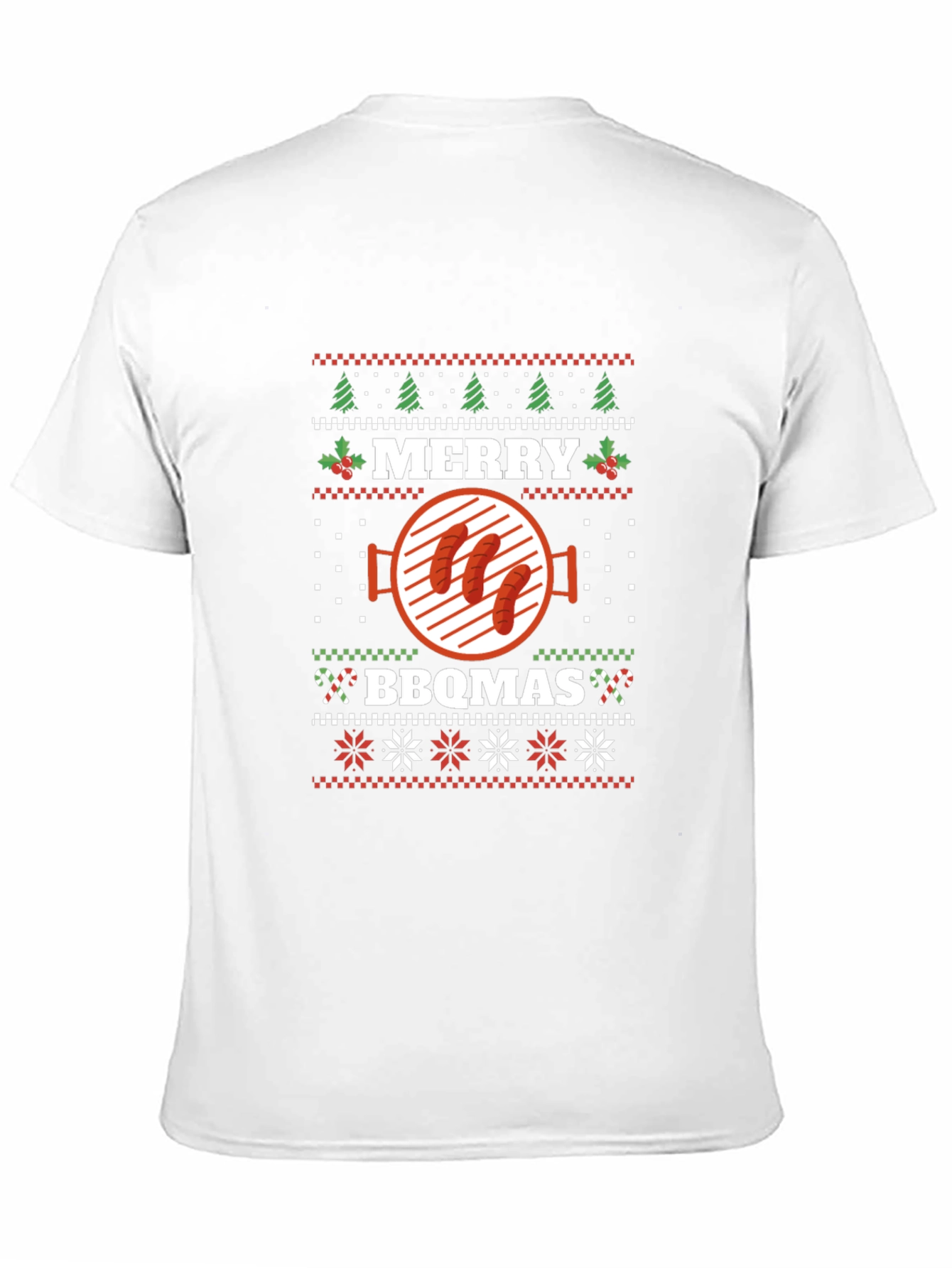 Merry BBQmas Christmas Grill T-Shirt