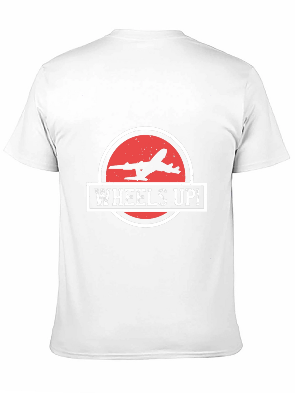 Wheels Up! Airplane Graphic T-Shirt