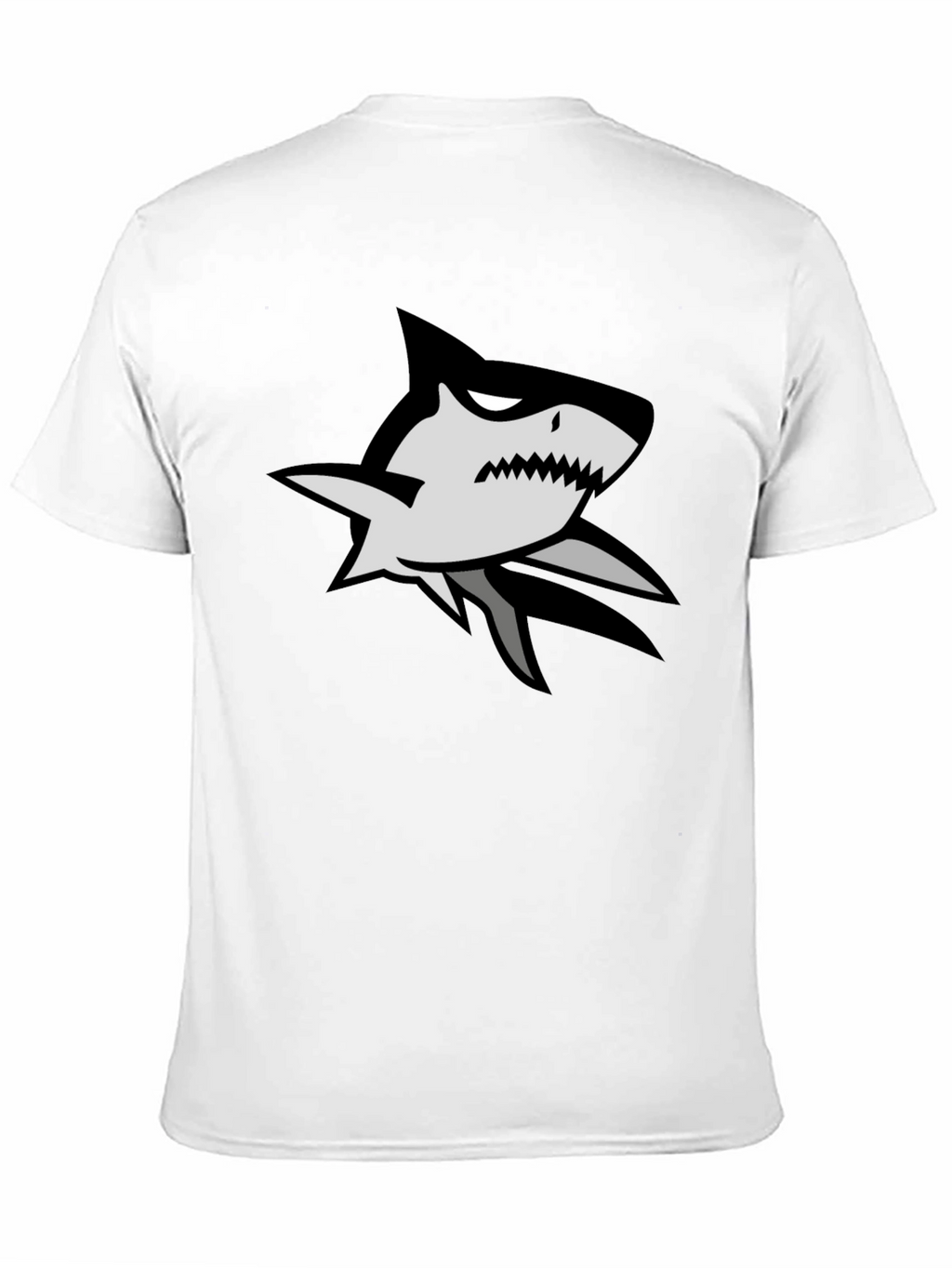 Shark Graphic Black T-Shirt